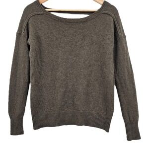 360 Sweater Womens S 100% Cashmere‎ Open Back Sweater